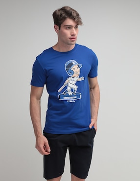 Playera Deportiva Mlb Los Angeles Dodgers Para Hombre