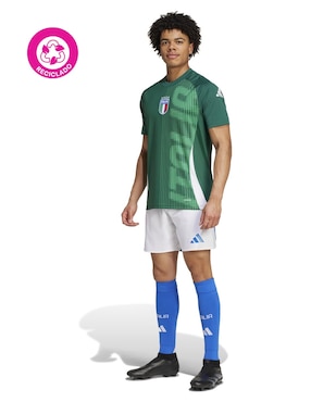 Playera deportiva para fútbol Adidas de hombre