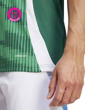 Playera deportiva para fútbol Adidas de hombre