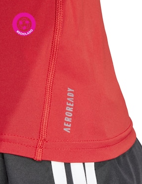 Playera deportiva para correr Adidas para mujer