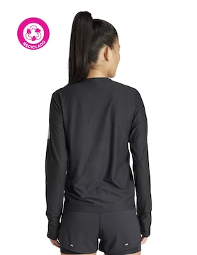 Playera deportiva para correr Adidas de mujer
