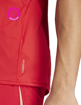 Playera deportiva para correr Adidas de hombre