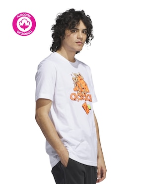 Playera deportiva para entrenamiento Adidas para hombre