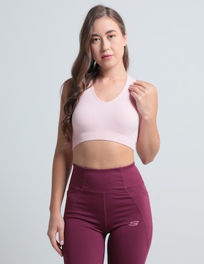 Top Deportivo Skechers Para Entrenamiento Mujer