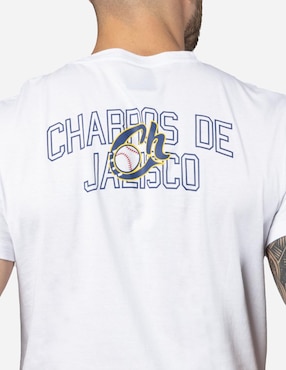Playera deportiva para béisbol New Era Charros de Jalisco de hombre