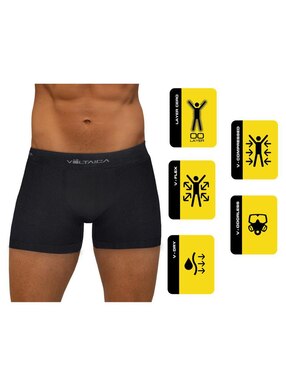 Set bóxer trunk Voltaica para hombre 3 piezas