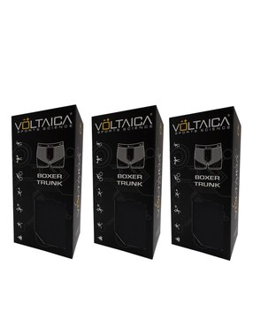Set bóxer trunk Voltaica para hombre 3 piezas
