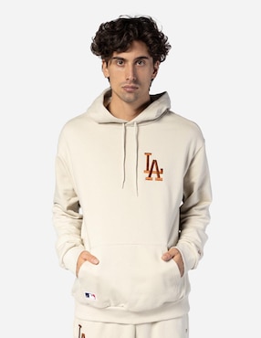 Sudadera New Era Con Capucha Y Bolsa Los Angeles Dodgers Unisex