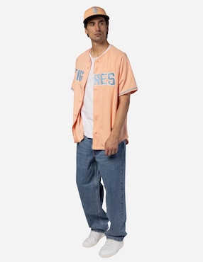 Jersey de Tigres de Quintana Roo cuarto equipo manga corta New Era unisex