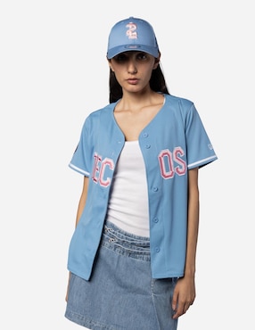 Jersey De Los Tecolotes De Dos Laredos Cuarto Equipo New Era Para Mujer