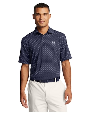 Playera Tipo Polo Under Armour Para Hombre