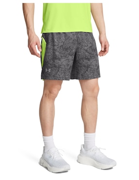 Short Con Bolsa Under Armour Para Correr Hombre