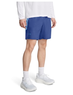 Short Con Bolsa Under Armour Para Correr Hombre