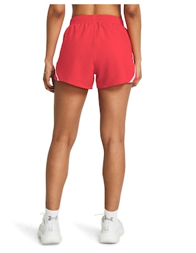 Short con bolsa Under Armour para correr mujer