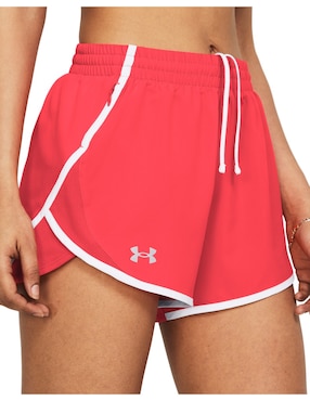 Short con bolsa Under Armour para correr mujer