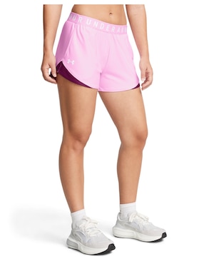 Short Con Bolsa Under Armour Para Entrenamiento Mujer