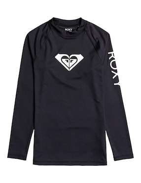 Wetshirt Roxy estampado logo para mujer