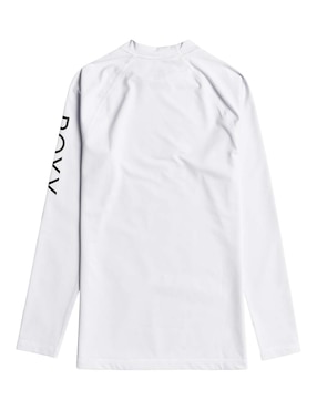 Wetshirt Roxy estampado logo para mujer