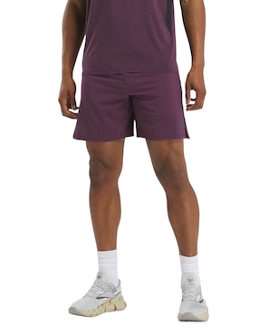 Short Con Bolsa Reebok Para Correr Hombre