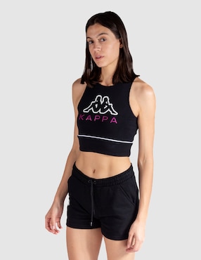 Top deportivo Kappa para entrenamiento mujer
