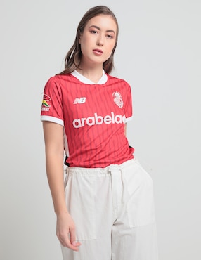 Jersey De Club Deportivo Toluca Local New Balance Para Mujer