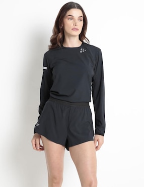 Short Con Abertura Craft Para Correr Mujer