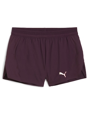 Short Con Abertura Puma Para Correr Mujer