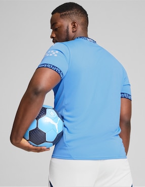 Jersey de  Manchester City local manga corta Puma jugador para hombre