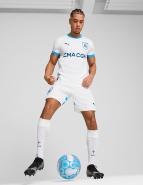 Jersey de  Olympique de marsella local manga corta Puma  para hombre