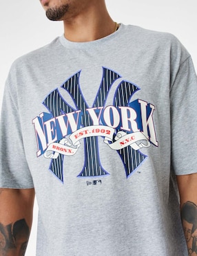 Playera deportiva para béisbol New Era New York Yankees de hombre