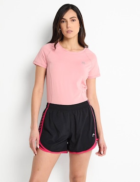 Short Efecto Doble Prenda Head Para Tennis Mujer