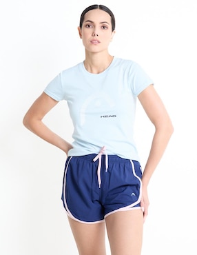 Short Con Malla Head Para Tennis Mujer