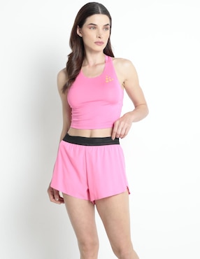 Short Con Abertura Craft Para Correr Mujer