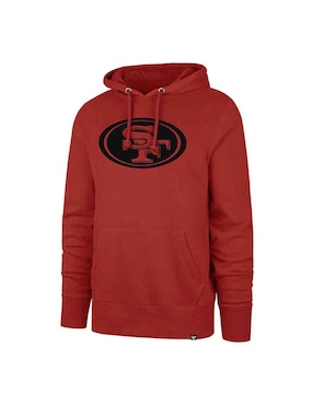 Sudadera 47 Brand Con Capucha Y Bolsa San Francisco 49ers Para Hombre