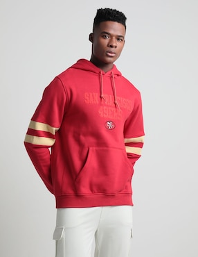 Sudadera New Era Con Capucha San Francisco 49ers Para Hombre