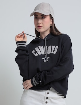 Sudadera New Era Con Capucha Dallas Cowboys Para Mujer