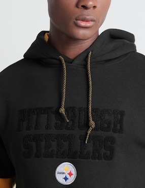 Sudadera New Era con capucha Pittsburgh Steelers para hombre