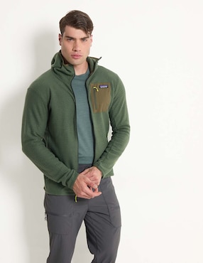 Sudadera Patagonia Con Capucha Y Bolsa Para Hombre