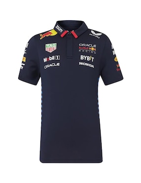 Playera Deportiva Castore Red Bull Para Niño