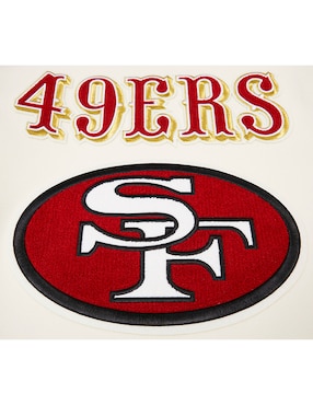 Chamarra para fútbol americano Pro Standard San Francisco 49ers NFL para hombre