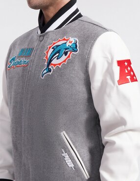 Chamarra casual Pro Standard Miami Dolphins NFL para hombre