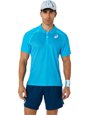 Playera Tipo Polo Asics Para Hombre