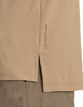 Playera deportiva para entrenamiento Live de hombre