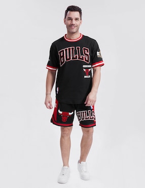 Playera deportiva para básquetbol Pro Standard Chicago Bulls para hombre