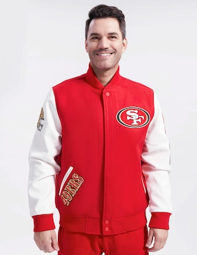 Chamarra Pro Standard San Francisco 49ers NFL Para Hombre