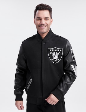 Chamarra Pro Standard Las Vegas Raiders NFL Para Hombre