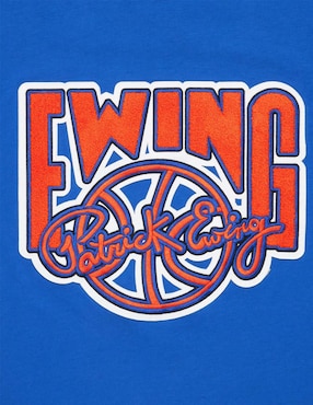 Playera deportiva casual Patrick Ewing de hombre