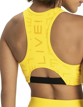 Top deportivo Live para entrenamiento mujer