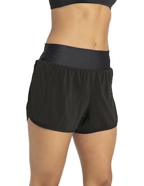 Short calzón de malla integrado Live para entrenamiento mujer