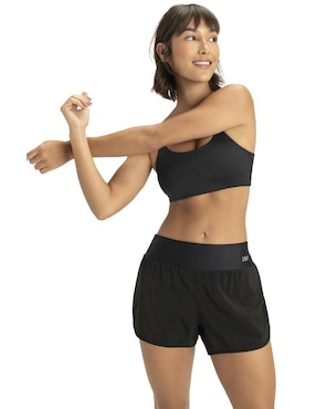Short calzón de malla integrado Live para entrenamiento mujer
